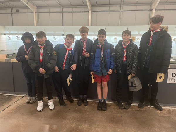 District Scout Air Rifle Target Shooting Competition 2024